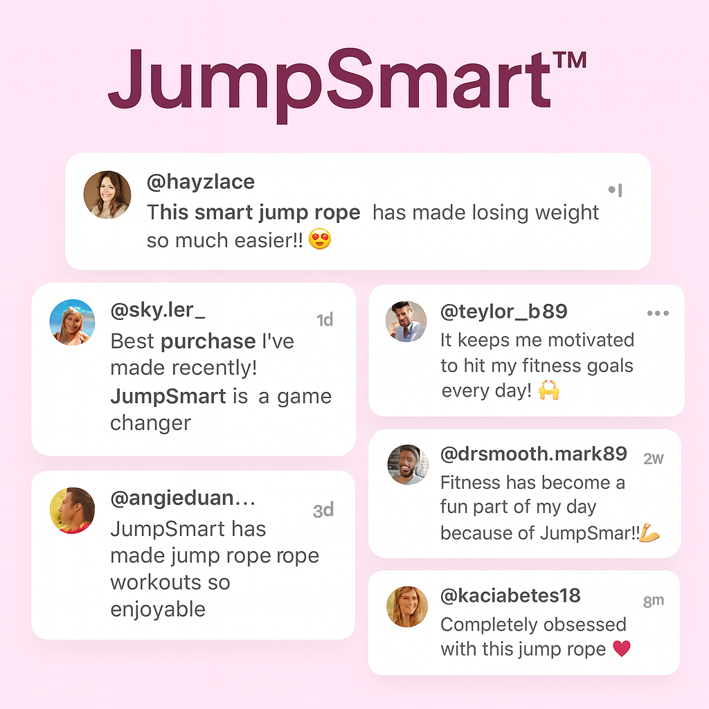 JumpSmart™ - The Smart Jump Rope