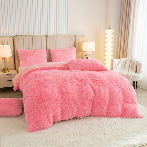 Plush Duvet Cover Set